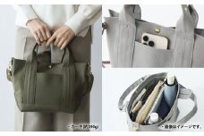【カーキ】2WAY 帆布 ミニトート トートバッグ トート バッグ カバン 鞄 倉敷帆布 シンプル 岡山県 倉敷市