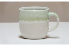 マスカット釉 スイトピー釉 マグカップ 杯 古木灰 灰釉陶器 陶器 天然灰 岡山県 倉敷市