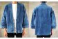BLUE SAKURA刺し子着物ジャケット（長袖）DNTSW03LID