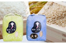 備前乙女米 白米2kg×1袋・玄米2kg×1袋 合計4kg 米 お米 白米 玄米 コメ 特A 精米 岡山県 倉敷市【2025年10月下旬-2026年9月下旬発送予定】