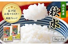 秋水(岡山県産)5kg×2袋【1301768】