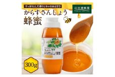 里山のからすさんしょう蜂蜜300g【1417966】
