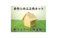 新マイホーム貯金箱　組立てキット【1542726】