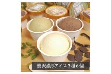 アイス職人の作るこだわりアイスクリーム3種6個セット 各90ml入り ピスタチオ チョコ バニラ【1577221】