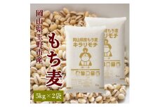 お米 もち麦 米 岡山県玉野市産 もち麦 キラリモチ 10kg (5kg×2袋)