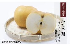 梨 2025年 先行予約 あたご梨 4～7玉（約4kg） 化粧箱入り なし ナシ 岡山県産 国産 フルーツ 果物 ギフト