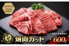 奈義和牛 焼肉カット 600g 肉 お肉 なぎビーフ 牛肉 牛 和牛 焼肉 国産 岡山 玉野市