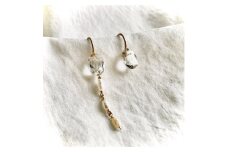 フック ピアス Tear Drops ティアーズ ドロップス K14gf