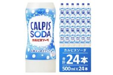 カルピスソーダ（500mL×24本）013-005