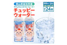 そうじゃの水「チュッピーウォーター」（500ml×24本）013-016