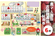 農マル園芸吉備路農園利用券（6枚）020-008