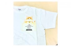 [№5615-7069]0376 猫城主　さんじゅーろ―Tシャツ（ホワイト）S