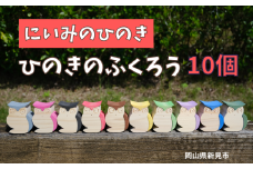 にいみのひのき ひのきのふくろう10個