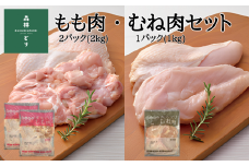 鶏肉 森林どり 3kg 【もも肉2kg(1kg×2パック) むね肉1kg(1kg×1パック)】