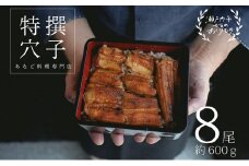 あなご料理専門店の～ふっくら肉厚～【特撰焼きあなご 8尾入】  [№5735-0281]