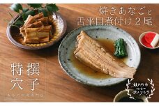 焼きあなご240gと舌平目煮付け2尾 [№5735-0282]
