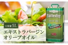 オリーブオイル エキストラバージン オリーブ オイル 5L バジェステル 調味料 油 オリーブ油 食用油 [№5735-0418]