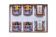 牡蠣の味噌・佃煮詰合せ（6瓶） [№5735-0409]