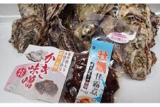 牡蠣 2025年 先行予約 牡蠣づくし セット （ 殻付牡蠣 15個・ 甘露煮 ・ かき味噌 ） 山銀商店 瀬戸内海虫明湾産 [№5735-0680]