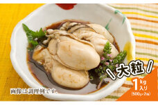 牡蠣 冷凍 蒸し牡蠣 大粒 1kg （500g×2箱） MSC認証 マルト水産 岡山県邑久町虫明産  [№5735-0816]