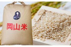 米 令和7年産 石原果樹園の備前乙女米 玄米 30kg×1袋 ※11月上旬～順次発送予定 お米 ライス 乳酸菌栽培 岡山県 おにぎり お弁当[№5735-1124]
