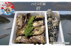 のぞみ 牡蠣  2025年先行予約 ［絆]  殻付き 約30個（ 三年牡蠣 ） 剥き身 500g×2パック（ 一年牡蠣 ） ナイフ 、 簡単レシピ 付き