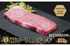 ステーキ 奈義和牛 肩 ロースステーキ 300g 和牛 岡山[№5735-2029]