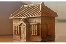 「十坪住宅貯金箱」リバイバル版/寒風陶芸会館/陶器 工芸 贈答 [№5735-1742]