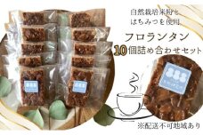 グルテンフリー米粉のフロランタン 10個 詰め合わせ ミツバチ米粉研究所 焼菓子 セット お菓子 おやつ スイーツ [№5735-2097]