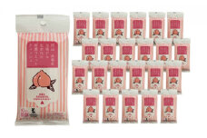 岡山 ・ 赤磐市産 白桃 から生まれた 除菌 ウエットティッシュ （10枚入り）×24個 雑貨 日用品