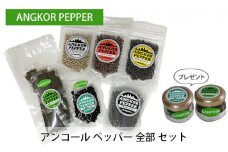 アンコール ペッパー 全部 セット （ 乾燥 ・ 生 塩蔵 ）★ プレゼント 付き★ 胡椒 スパイス 調味料 カンポット産