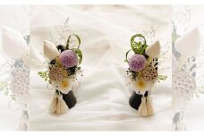 プリザーブドフラワー 仏花 蓮 の 蕾 2個 セット 花 フラワー
