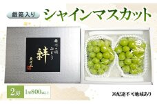 ぶどう 2025年 先行予約 シャインマスカット(特秀) 2房 1房800g以上 銀箱入り 備州の国 絆 慶祥苑 贈り物 贈答 のし対応 岡山県 赤磐市