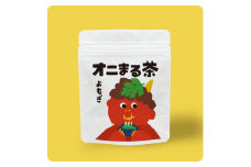 machi-01.オニまる茶　農薬不使用・無添加の粉末よもぎ茶　6袋セット