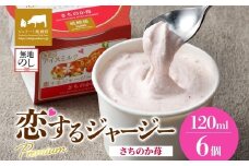 【ジェラート醍醐桜】【熨斗】恋するジャージーPremiumさちのか苺6個セット / 岡山 真庭 醍醐桜 極上スイーツ 濃厚 プレゼント 贈答 デザート ギフト ジャージー牛 ミルク ジェラート おやつ イチゴ 子供から大人まで 冷凍 人気 贅沢 