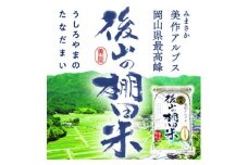 美作アルプス　後山の棚田米(精米)5kg　　1袋【1552991】