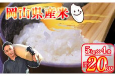 令和6年産10月 岡山県産米 20kg(5kg×4袋) あけぼの + きぬむすめ こしひかり にこまる あさひ 2025年10月配送 / 関連キーワード  10kg 5kg 15kg  米  岡山県産  白米 美味しいお米 /