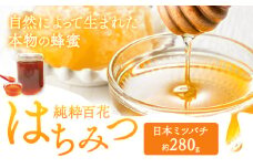 純粋百花 はちみつ 日本ミツバチ 有限会社ホクト 《30日以内に出荷予定(土日祝除く)》岡山県 矢掛町 はちみつ ハチミツ トースト 蜂蜜