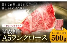 奈義和牛 A5ランクロース バイヤーおすすめ！ しゃぶしゃぶ用 500g 株式会社 天満屋《30日以内に出荷予定(土日祝除く)》岡山県 矢掛町 和牛 牛肉 肉 A5ランク しゃぶしゃぶ 送料無料