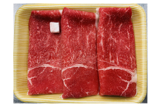 岡山県産 牛肉 モモ すき焼き用 500g _A41