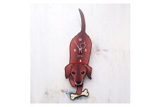 D-44T1 スムースダックス-犬の振り子時計テニスボールC-CD-044A