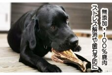森のジビエ for PET 鹿あばら＆肩甲骨ジャーキーセット【中型・大型犬向け】ペットフード 犬 A-JK-A14A