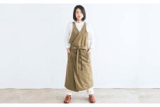  カシュクールエプロン_オリーブ S-UW-A12A