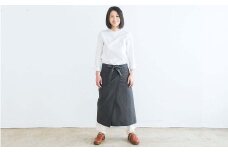 サロンエプロン_チャコール S-UW-A31A