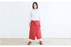 サロンエプロン_レッド S-UW-A33A