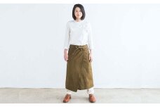 ワークサロンエプロン_オリーブ S-UW-A53A