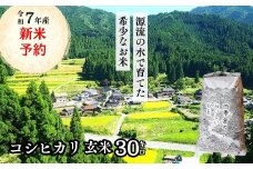 玄米 30kg 令和7年産 コシヒカリ 岡山 「おおがや米」生産組合 G-ad-AEEA