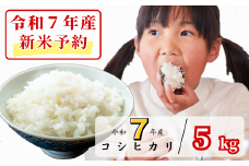 《令和7年産新米予約・10月ごろよりお届け開始》白米 5kg 令和7年産 コシヒカリ 岡山 あわくら源流米 K-af-AEEA