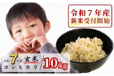 《令和7年産新米受付開始》玄米 10kg 令和7年産 コシヒカリ 岡山 あわくら源流米 K-ac-AEFA