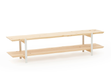 kinari TV bord(キナリ TVボード) White【幅150cm×奥行31cm】 M-mq-A04A